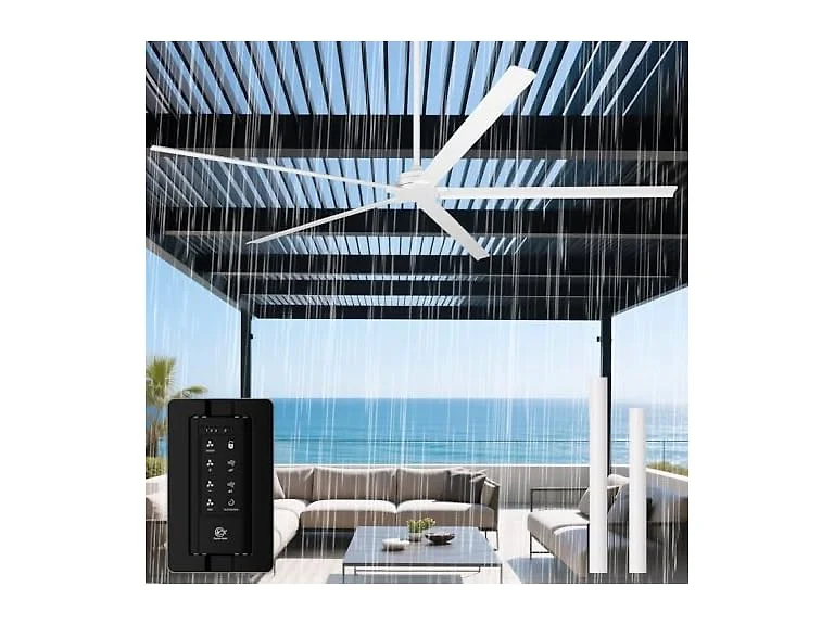 Parrot Uncle 84" Waterproof Ceiling Fan