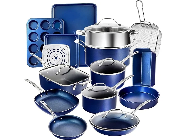 Granitestone 20 Pc Kitchen Pots & Pans Set