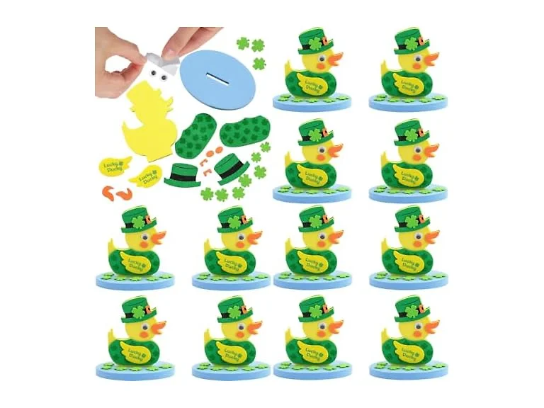 Fun Express Floating Lucky Ducky Foam Craft Kit