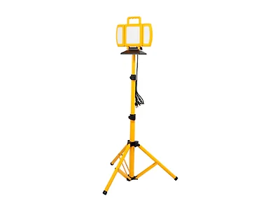 BrightLiving 2-in-1 Foldable LED Work Light w/ Tripod