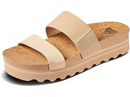 Reef Cushion Vista Hi Womens Platform Fashion Sandal, Arch Support, Ultra Soft Cushion Footbed, Oasis Duo, 11
