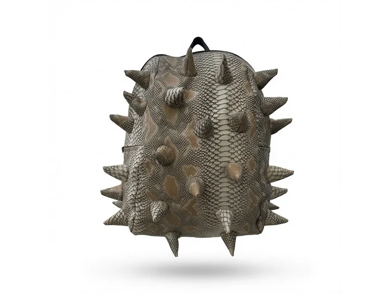 MadPax Spiked Green Reptile Skin Backpack (Medium)