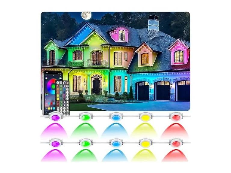 400Ft Permanent Outdoor Lights