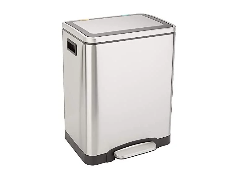 Amazon Basics 30L Dual Bin Trash Can