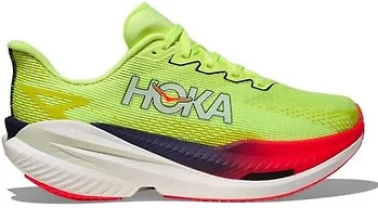 Hoka 1168721-NZS 9 Hoka Mach X 3 Women's Shoes Neon Yuzu/Squid