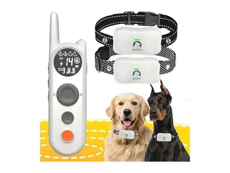 MIMOFPET Wireless Dog Fence for 2 Dogs