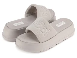 Floopi FLOOPI-549-GRY-10 10 Floopi Womens Terry Wedge S