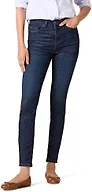Amazon Essentials Women's High-Rise Skinny Stretch Jeans - Discontinued Colors, Dark Wash, 20 Long