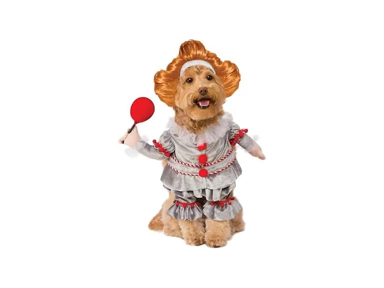 IT Movie: Pennywise Pet Costume for For Dogs 