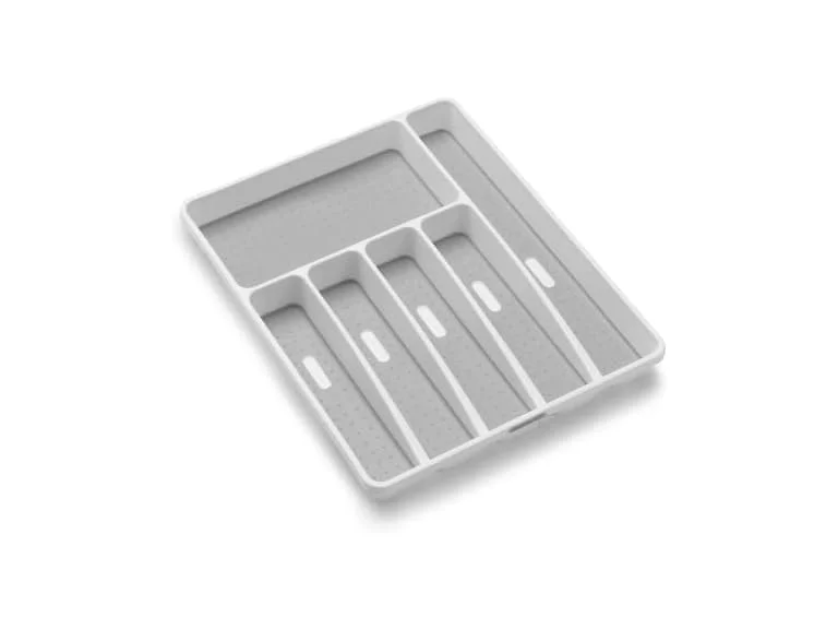 madesmart Premium Silverware Tray, White