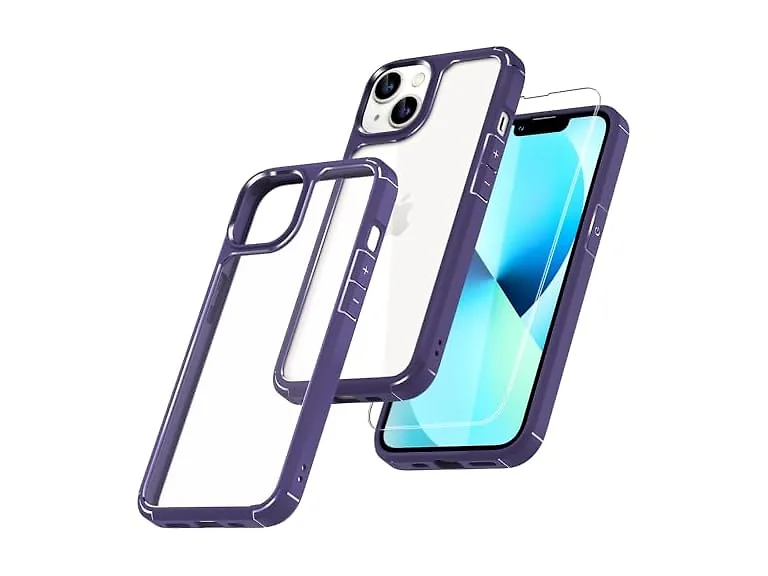 TAURI 3 in 1 for iPhone 13 Case Dark