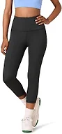 Amazon Essentials Women's High Waisted Active Sculpt Exercise Shaping Capri Leggings, Black, 2X