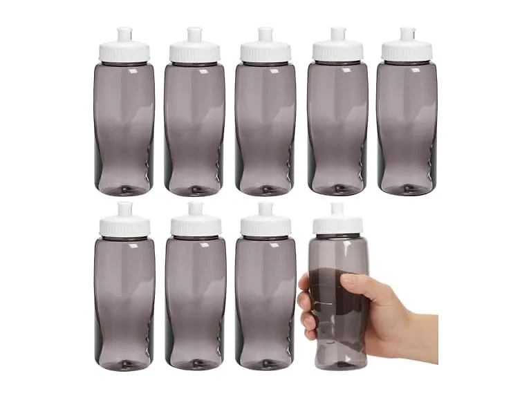 Fun Express 27oz Black Water Bottles 50 CT