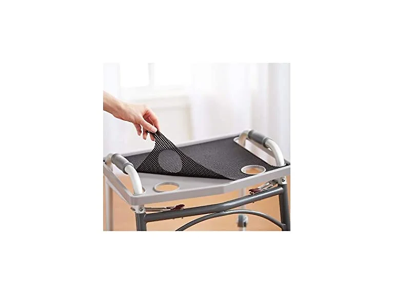 Walker Tray Table With Grip Mat