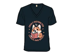 Easily Distracted by Corgis and Books