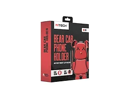 MITECH PRS-MT-BCVM1-RD Bear Car Vent Mount - Novelty 