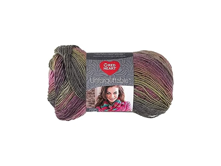 Red Heart Boutique Unforgettable Yarn 3940 Echo