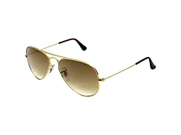 Ray-Ban RB3025 001/51 58 58-14-135 Ray-Ban RB3025 Classic  Aviator Sunglasse Arista/Clear Gradient Brown