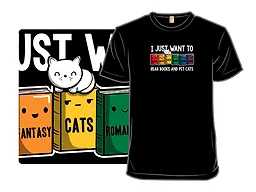 Read Books and Pet Cats