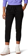 Amazon Essentials Women's Fleece Capri Jogger Sweatpants with Drawstring, Elastic Waist (Available in Plus Size), Black, 3X