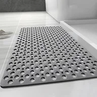 Casa and Beyond Shower Mat, Non Slip Shower Mats, Secure Shower Mats Easy to Clean,Washable Non-Slip Bathtub Mats for Inside Showers (Grey,27.6 * 15 in)