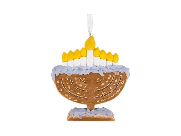 Hallmark Christmas Ornament, Menorah Orn