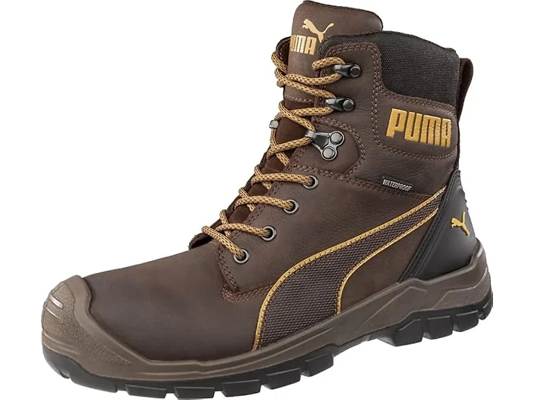 PUMA mens Conquest Brown Soft Toe- your choice of size