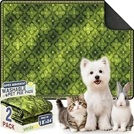 Verdasun Washable Pee Pads for Dogs 18"x24" 2 Pack Reusable Puppy Potty Pad