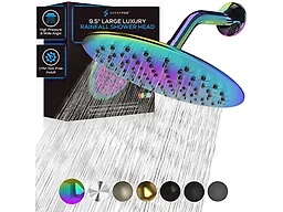 9.5" High Pressure Rain Shower Head