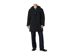 Amazon Essentials Men's Modern Oversized-Fit Heavyweight Parka Jacket, Black, XX-Large