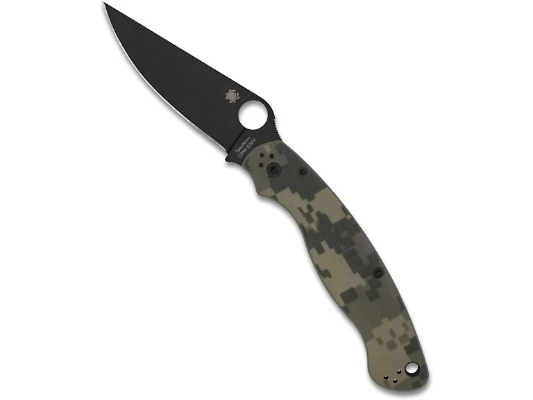 Spyderco Military 2 Folding Knife, Green