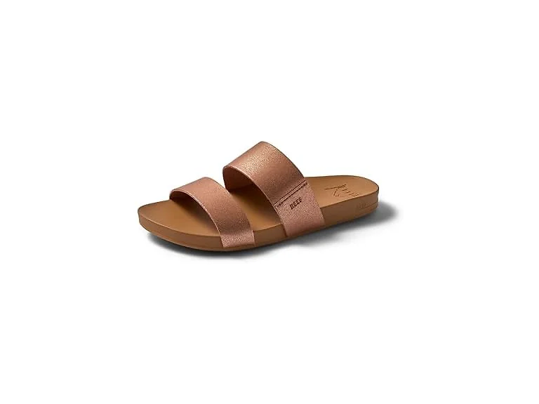 REEF Women's Cushion Vista Slide, Rose Gold (7)