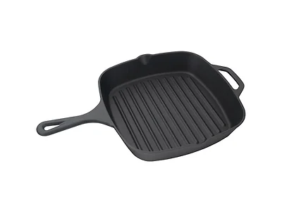 Jim Beam Cast Iron Square Grill Pan