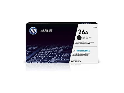 HP 26A Black Toner Cartridge, CF226A