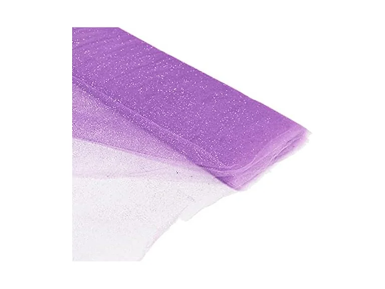 Evershine 54" x 10 Yards (30 ft) Glitter Fabric Tulle Bolt
