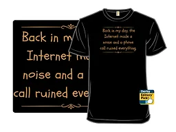 Back In The Dial-Up Days