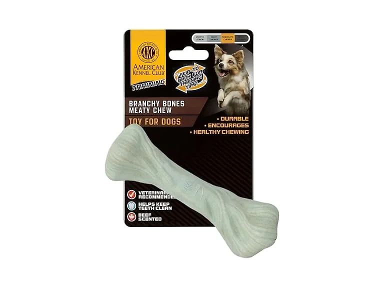American Kennel Club Training Dog Chew Toy, Large PP Bone