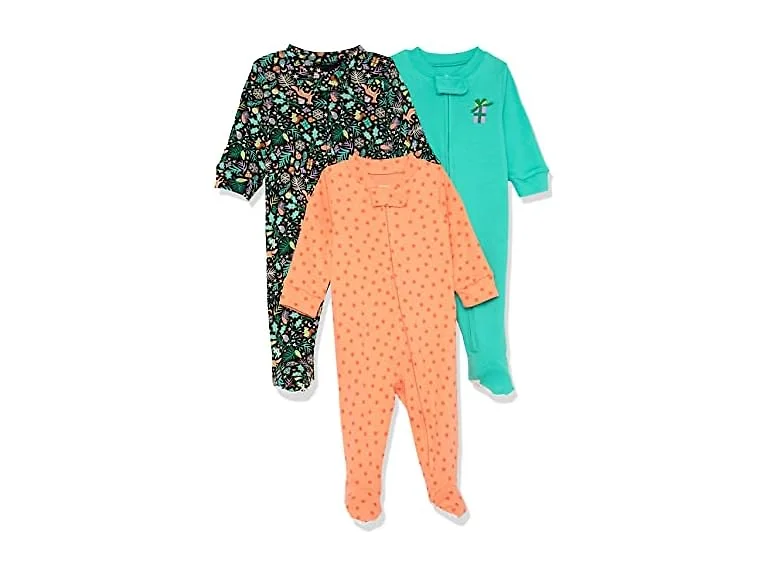 Amazon Essentials Unisex (3-6 MOS) Cotton Pajamas