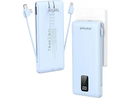 2 Pack 10000mAh Power Bank w/ Cables