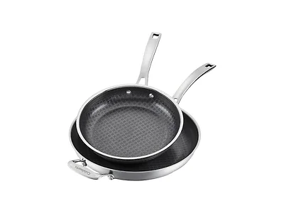 Cuisinart FusionPlus Stainless Steel Cookware Set, 2-Piece Skillet 