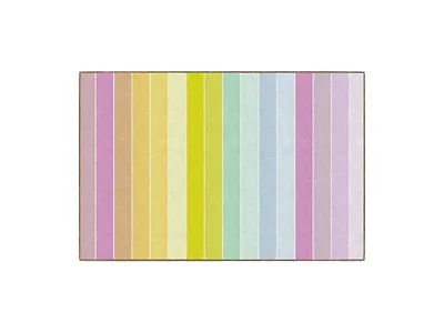 Emotional Roller Coaster Candy Stripes Rug , 5' X 7'6"