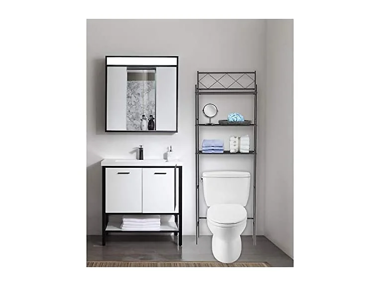 J&V TEXTILES 3-Shelf Bathroom Organizer