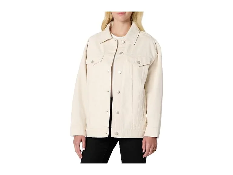 Amazon Essentials Women's Denim Trucker Jacket