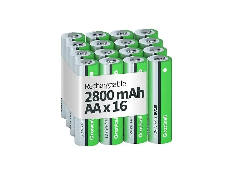 Granicell 16-Pack NiMH Rechargeable AA
