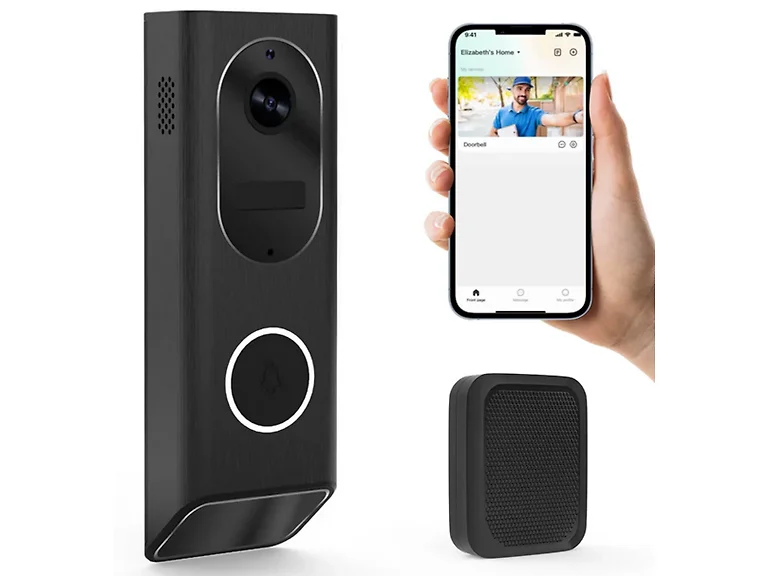 eco4life S7 Smart Video Doorbell Camera (2.4G)