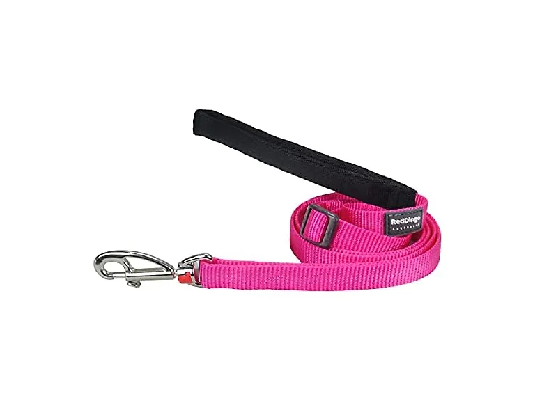 Red Dingo Classic Dog Lead, Large, Hot Pink