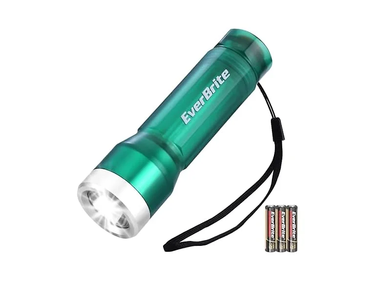EverBrite Transparent plastic flashlight