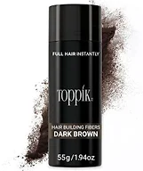 Fibers, Dark Brown, 1.94 oz, 2