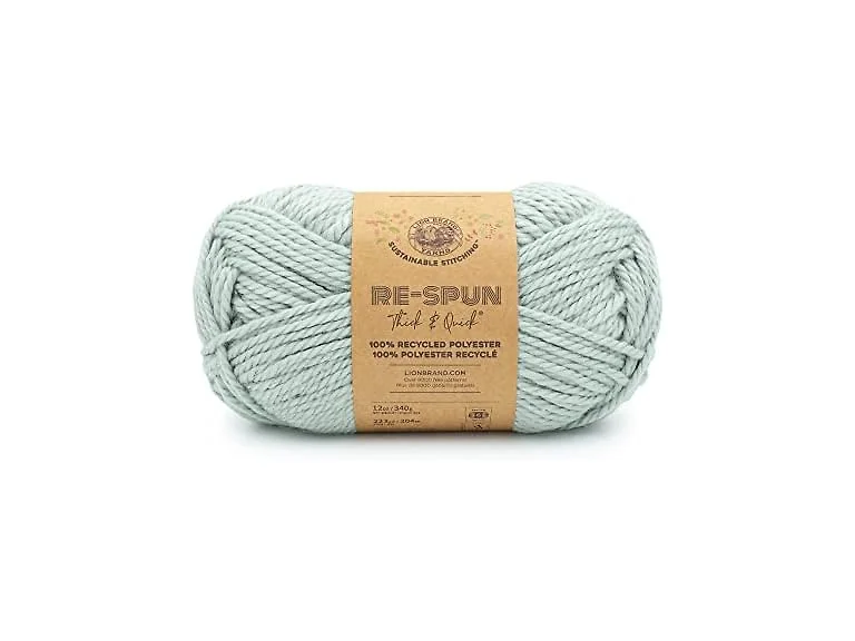 Lion Brand Yarn Respun Fog, 1 Pack