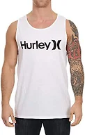 Hurley LGP-HURLEY TANK WHITE/BLACK- XL X-Large Hurley